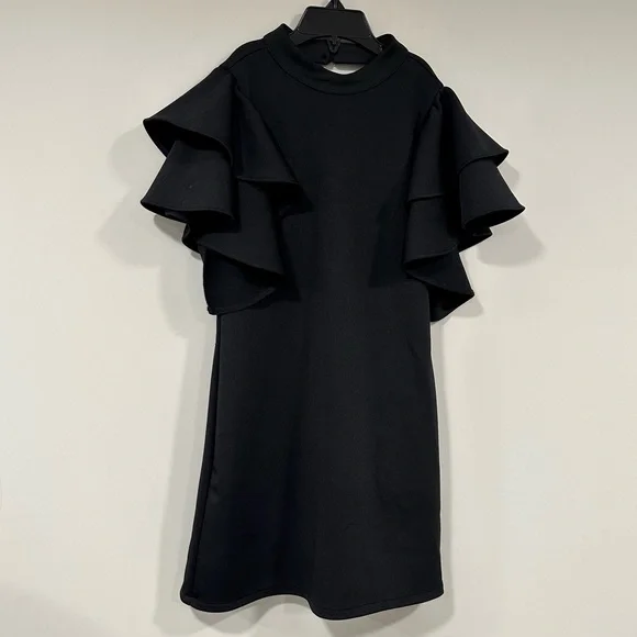 TWEEN DIVA Black Party Formal Dress Size 7
