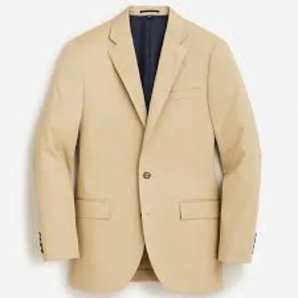 J Crew Ludlow Slim-fit suit jacket in Italian chino Item AT050