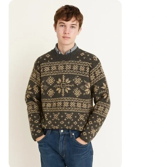 J. Crew Men’s Vintage Wool Sweater