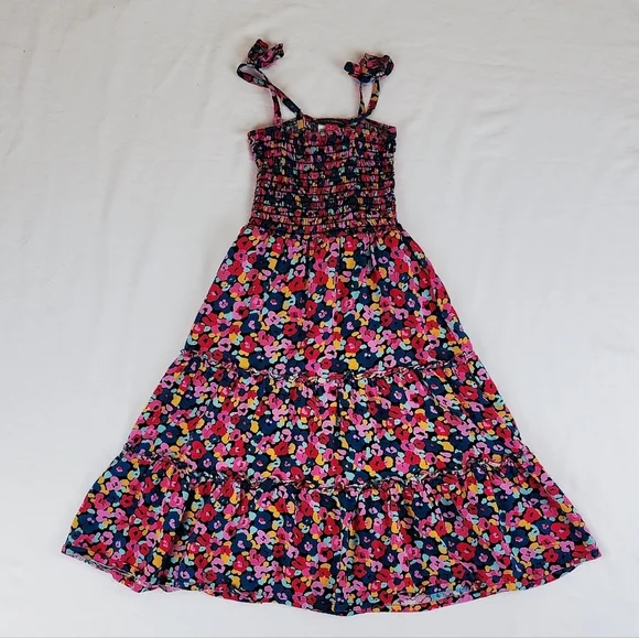 Vince Camuto Pink Floral Girl Maxi  Dress