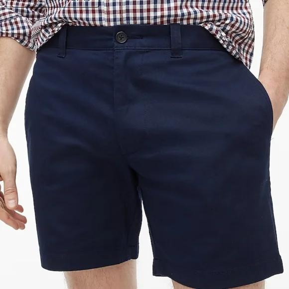NWOT J. Crew flex chino shorts 7