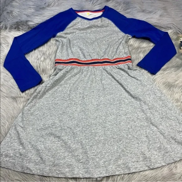 Johnnie B Boden Girls 15-16y Blue Gray Long Sleeve Dress