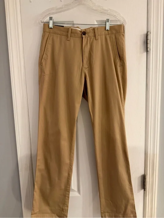 J. Crew Men’s Flex Khaki Chino Pants - Classic Straight Fit