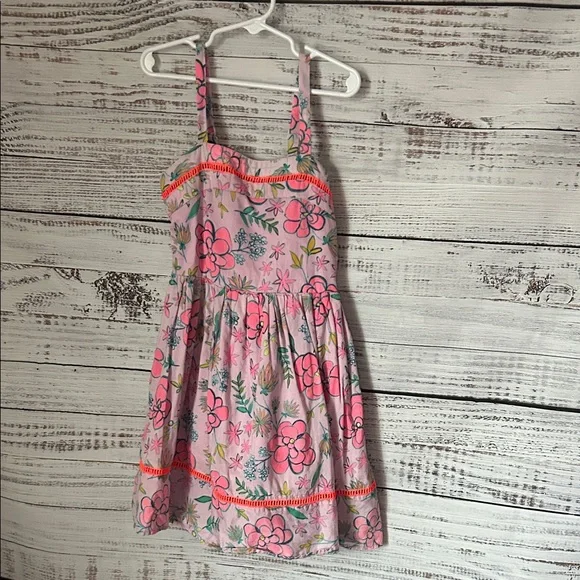 Girls Floral Pink Dress from cat&jack size medium 7/8
