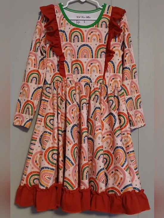 Just For Littles Girls Size 6 Christmas Dress