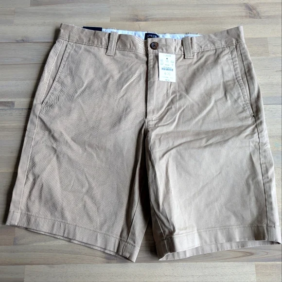 J. CREW‎ Khaki Shorts (Sz 31) NEW!