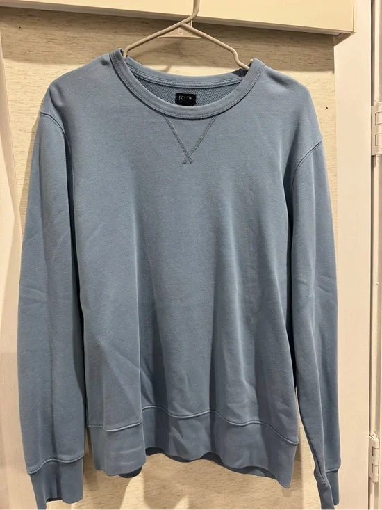 J. Crew Light Blue Crewneck Sweatshirt