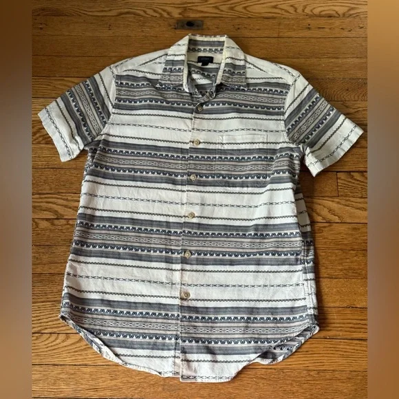 J Crew Button Down Polo - Size Small