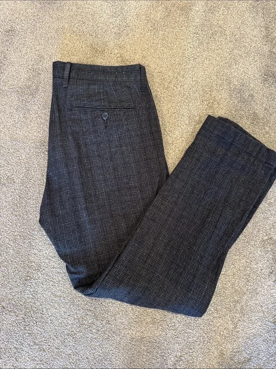 J. Crew Blue Plaid Dress Pants