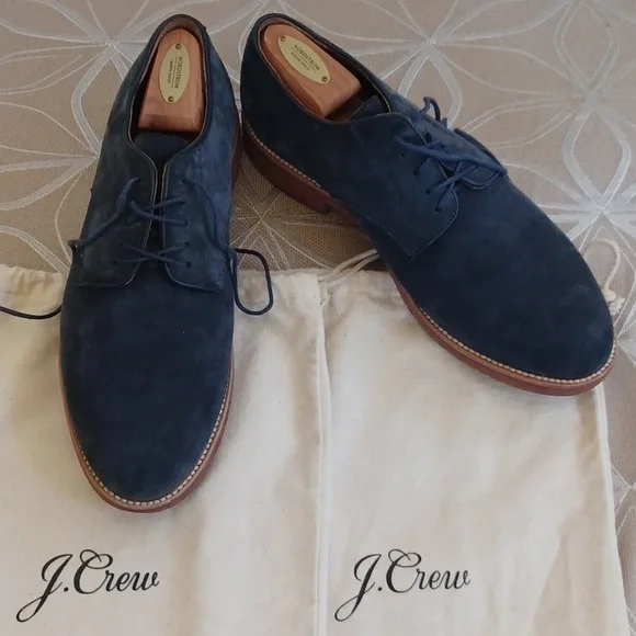 J. Crew Blue Suede Shoes!
