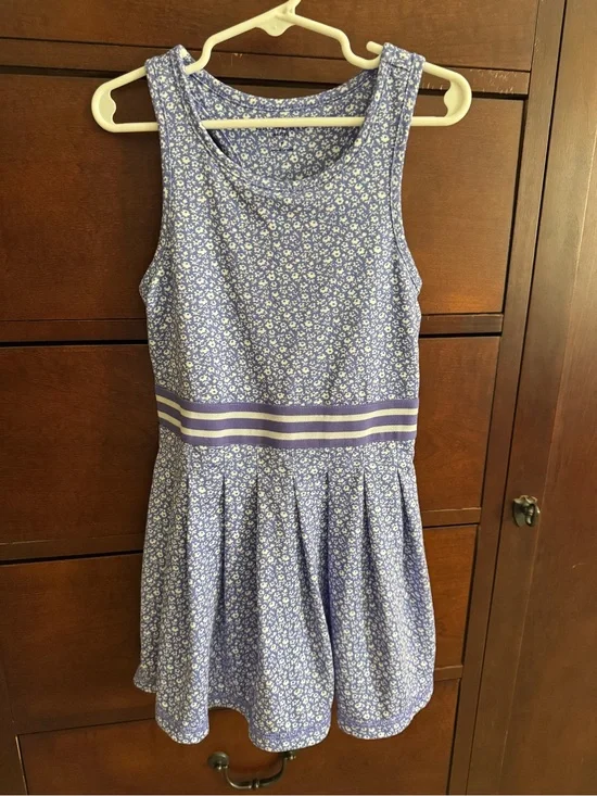 Crewcuts Active Dress Purple/White EUC