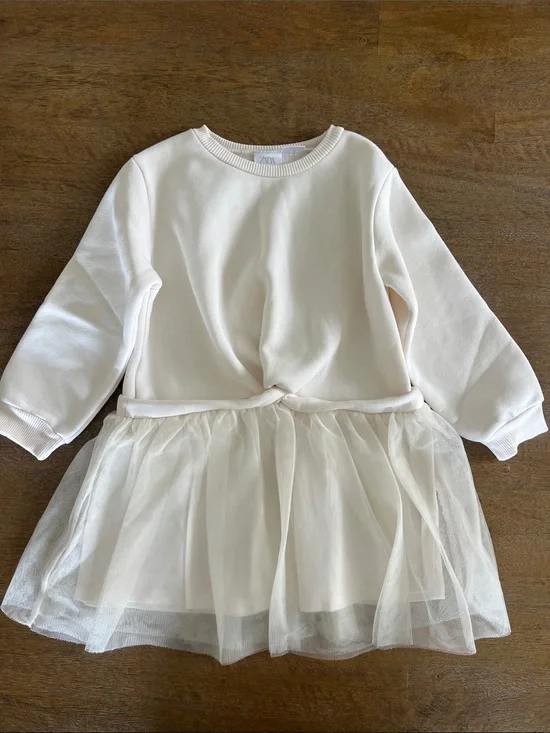 Zara girls Combination Tulle dress size 4-5