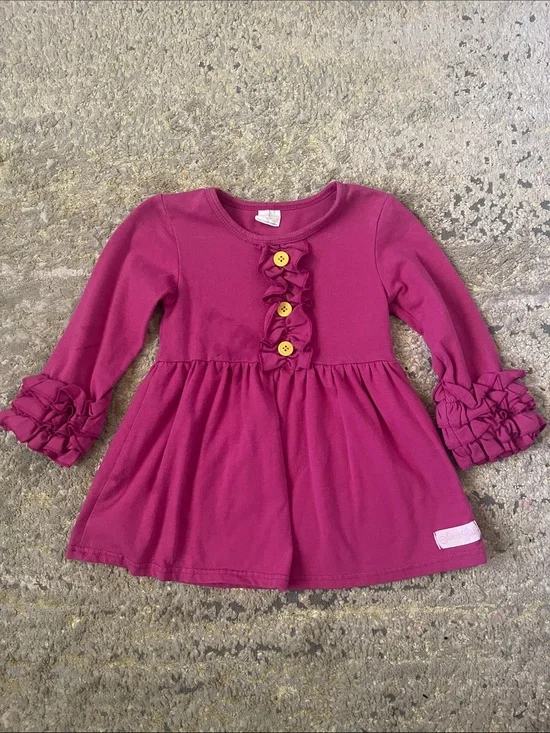3T ruffle tunic