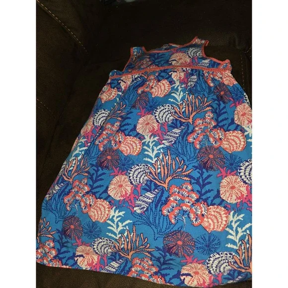 Gymboree mermaid cove‎ shell coral dress size 7