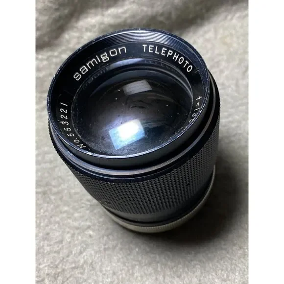 SAMIGON TELEPHOTO LENS‎ F=135MM 1:2.8