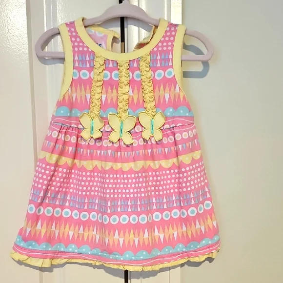 Kidgets 18m Butterfly Ruffle Dress