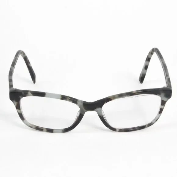 Warby Parker Upton 142 Eyeglasses Frames Grey Tortoise Rectangular 52-17-145