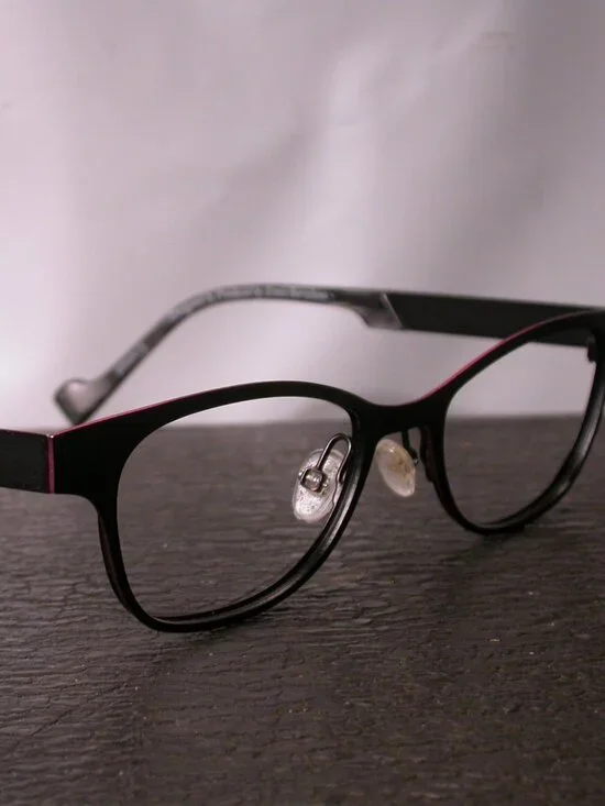 Etnia Barcelona Nashville Black and Pink Fashion Eyeglasses Frames Spain
