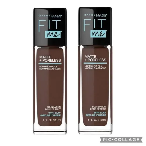 Lot of 2 380 Espresso Maybelline Fit Me Matte Foundation