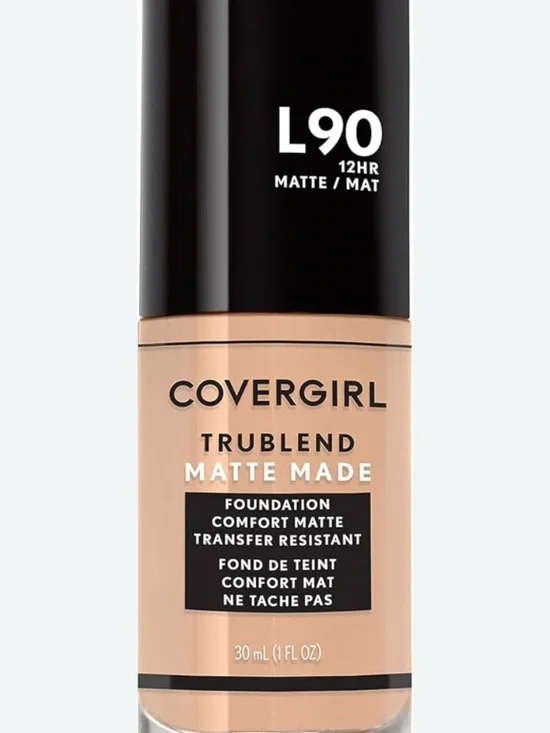 COVERGIRL TruBlend Matte Made Foundation L90 Classic Beige NWT