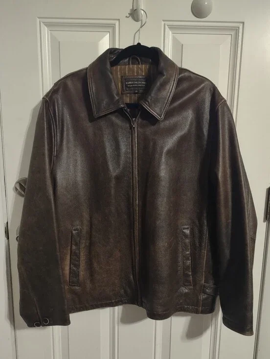 Radius Collection Vintage Genuine Leather Jacket