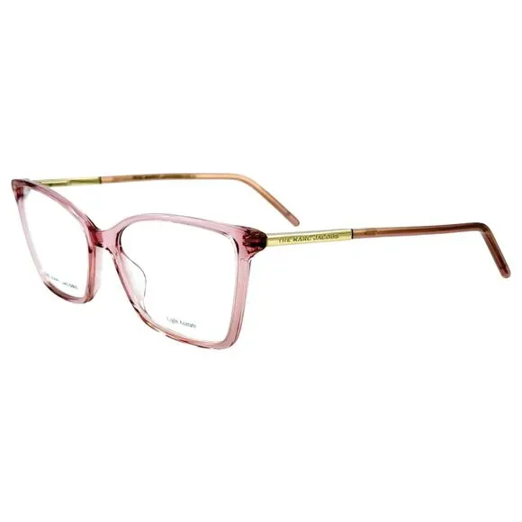 Marc Jacobs Marc 544 Womens Plastic Eyeglass Frame 35J Pink 54-17 Spring Hinges
