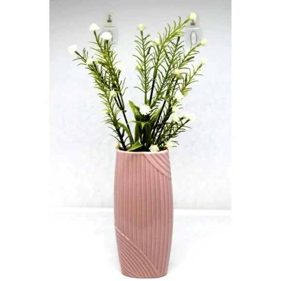 1980s AVON Gift Collection Fluted LILAC Porcelain Bud Vase Thin 6
