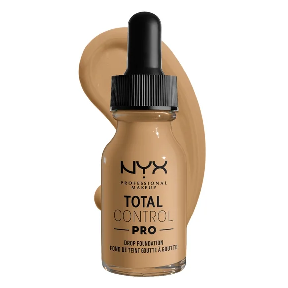 2 x NYX Professional Makeup Total Control Pro Drop Foundation Caramel