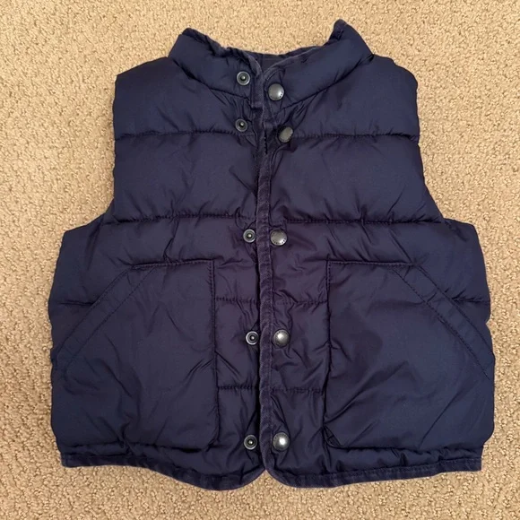 Baby Gap boys puffer vest. Size 2.