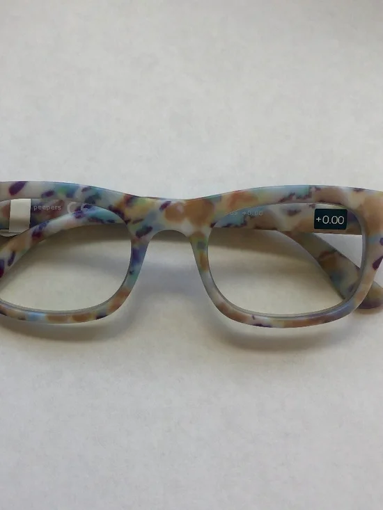 New Pastel‎ Marble Peepers Blue Light Filter Glasses +0.00