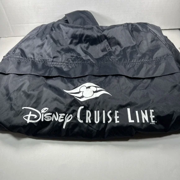 Disney Cruise Line Navy Wind Breaker Jacket Size Medium