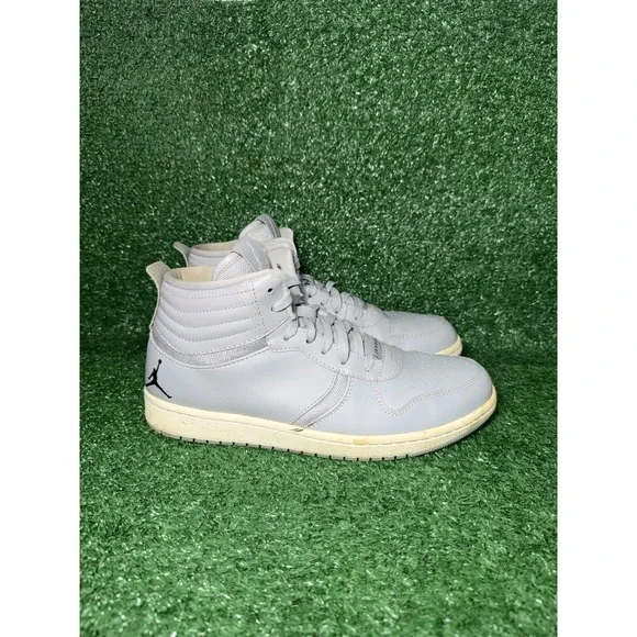 Nike Air Jordan Heritage Mens Size 9.5 Grey‎ Black Basketball Shoes Sneakers