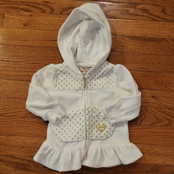 Baby Juicy -velour Jacket size 6-9 months