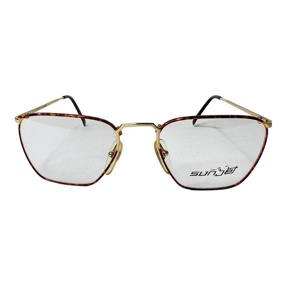 Vintage Sunjet by Carrera 5201 41 Eyeglasses Frames Brown‎ Tortoise H3712