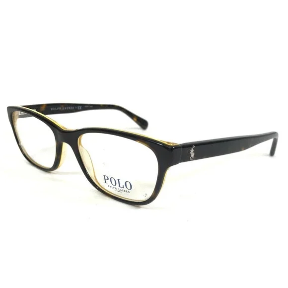 Polo Ralph Lauren Eyeglasses Frames PH2127 5337 Yellow Brown Tortoise 52-17-145