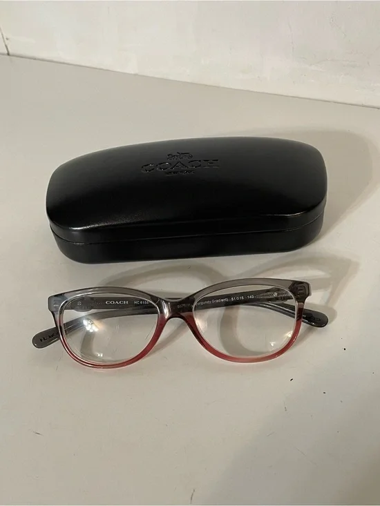 Coach Prescription Glasses and Case