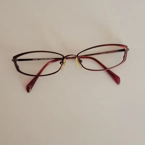 KIO YAMATO KT-246 Eyeglasses Frame Titanium Made in  Japan 52x15x130