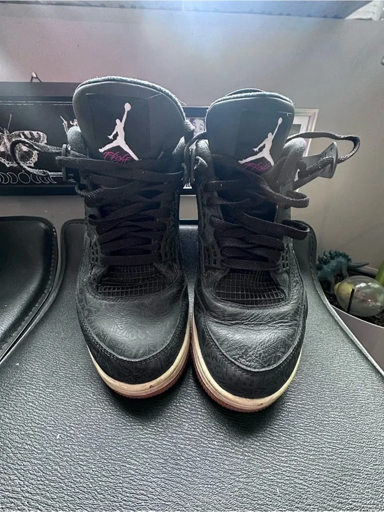 Air Jordan 4 Retro SE Black Laser / Laser Black Gum Size 11 CI1184-001