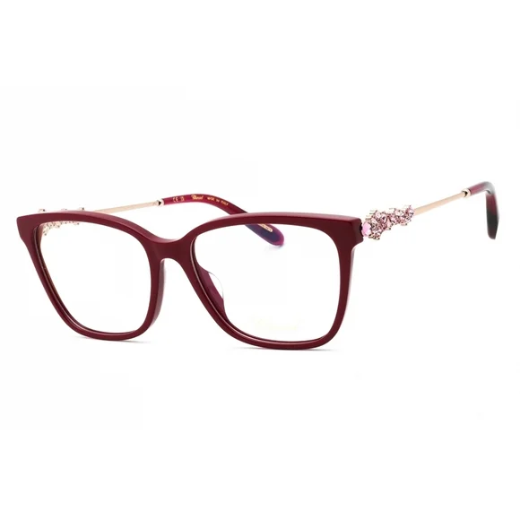 NWT Chopard VCH361S-08LA Red Rectangle 55mm Eyeglasses