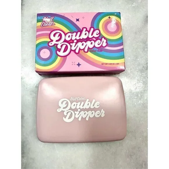 NWT Half-Caked Double Dipper Matte & Shimmer Color Duo Make Up Siesta Key