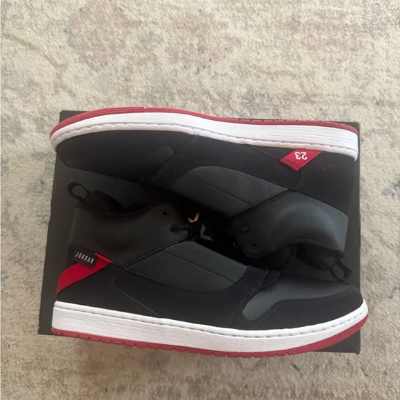 Air Jordan Access AO1329-023 Black / University Red / White