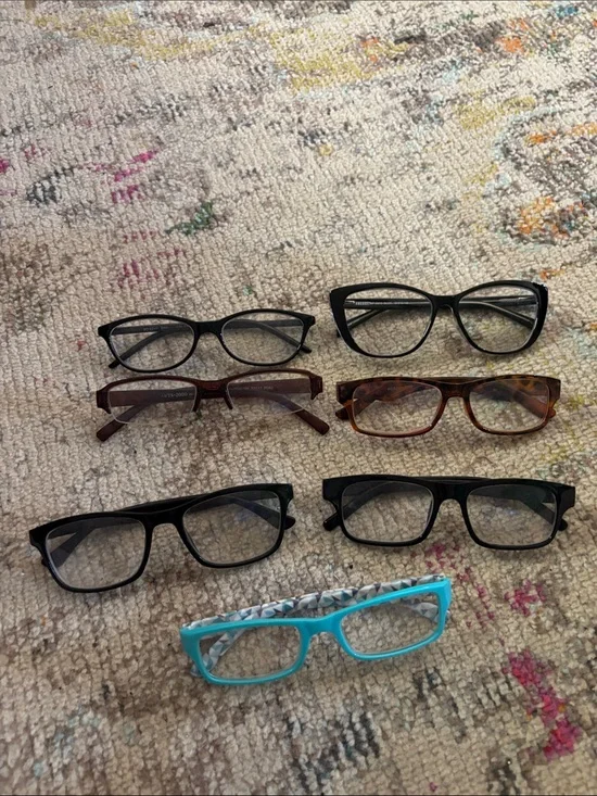 Lot of 7 glasses
