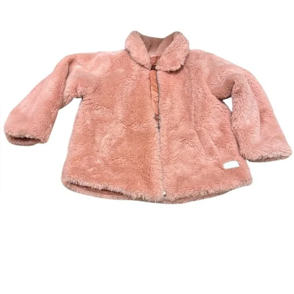 7 For all mankind Cozy Pink Kids Jacket. It's a size 18 months