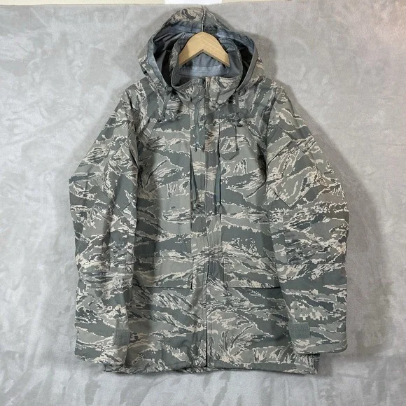 US Air Force Parka APECS All Purpose Environmental  Tiger Stripe Medium Regular