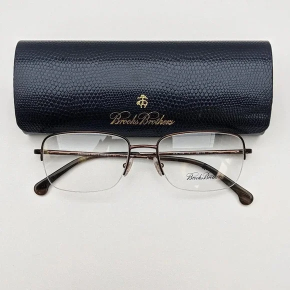 🕶️Brooks Brothers B.B.1004 Eyeglasses 54/18 145 /KAB540🕶️