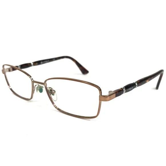 Vogue Eyeglasses Frames VO 3922-B 939 Tortoise Copper Gold Rectangular 52-16-135