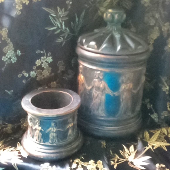 Lovely Grecian urn and candle holder