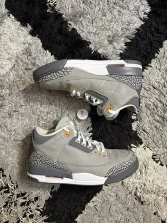 Air Jordan 3 Retro Cool Grey 2021 CT8532-012 Sz 10.5