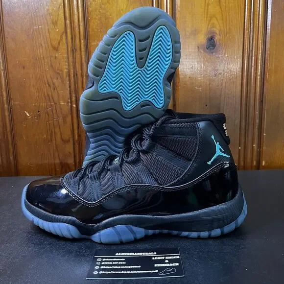 Jordan 11 Gamma Blue 2025 Release  (CT8012-047) Size 8 No Box No Insoles
