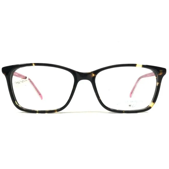 Vera Bradley Eyeglasses Frames Carolyn PYP Tortoise Pink Cat Eye 53-16-135